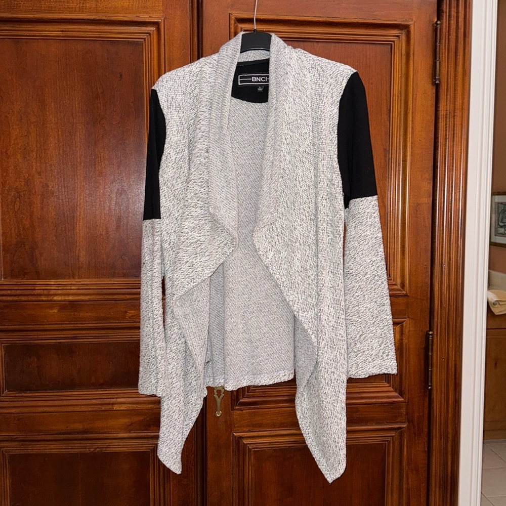 BNCI Gray/Black Cardigan